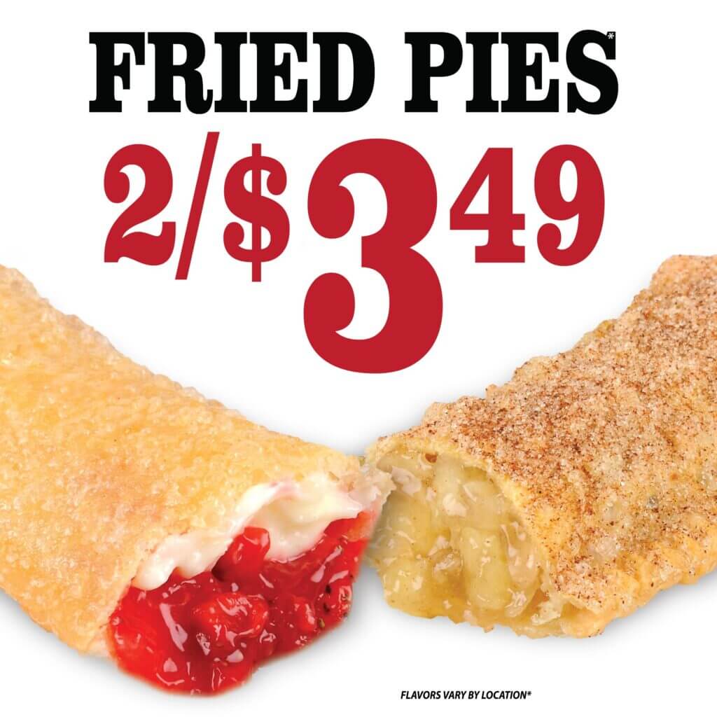 March Promotion - 2 Fried Pies for $3.49-01