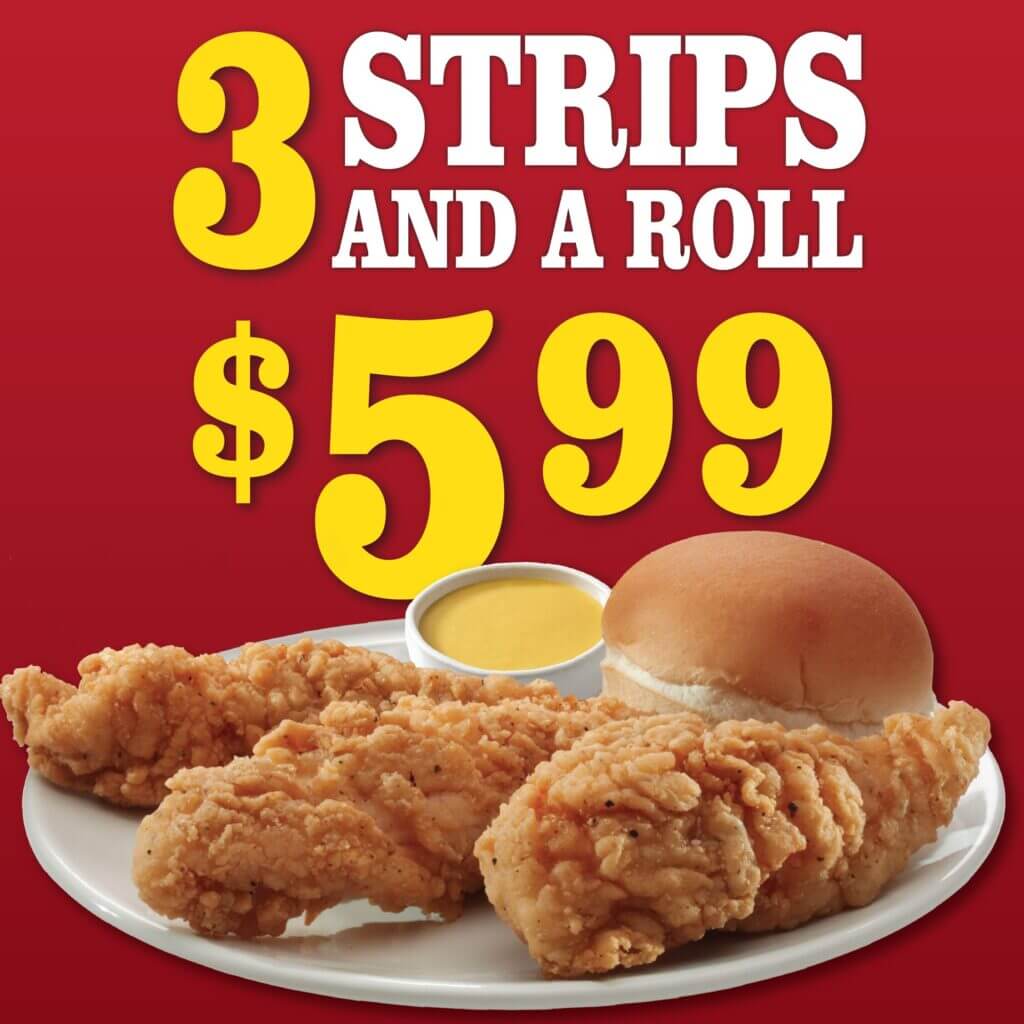 October Promotions - 3 Strips and a roll for $5.99