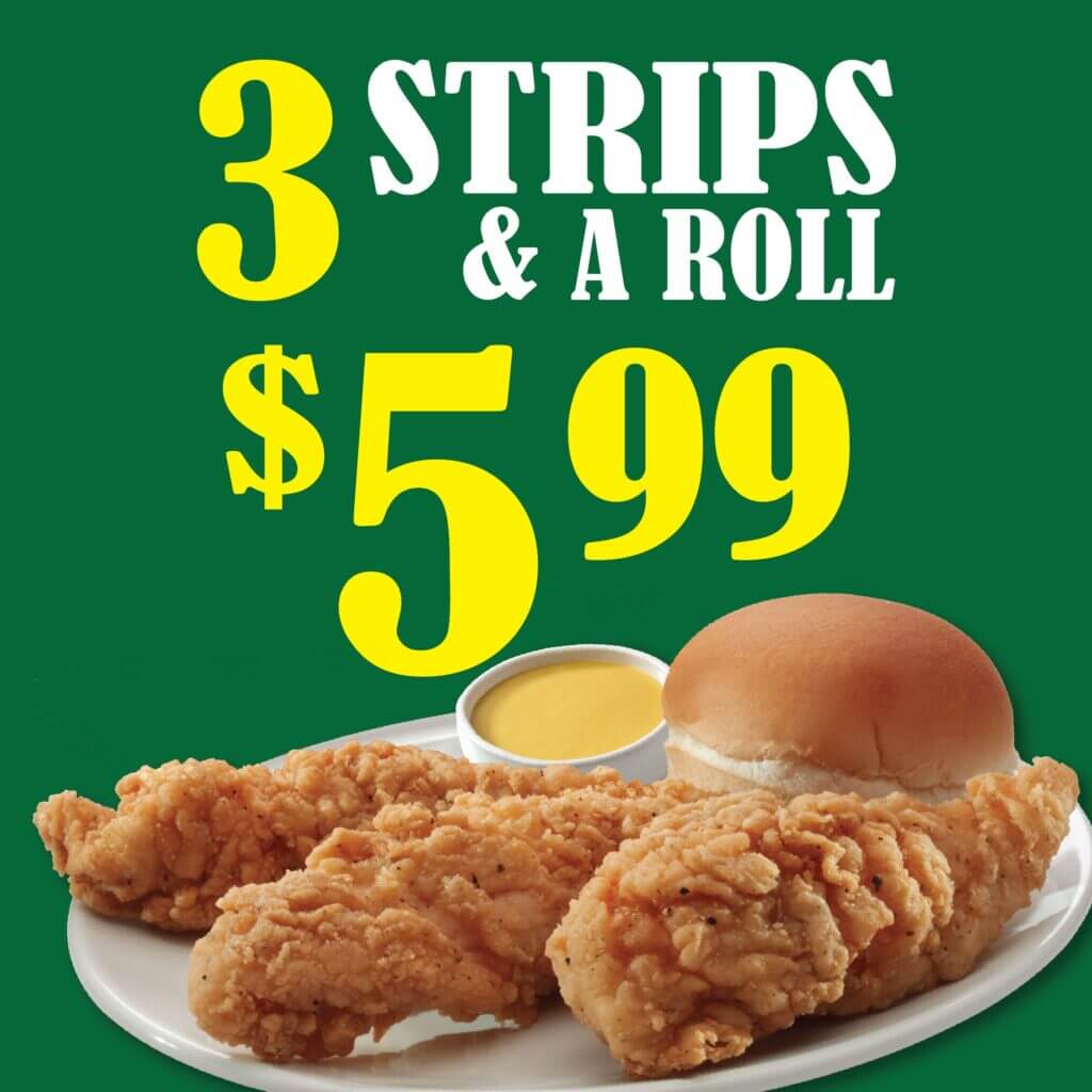 June Promotions - 3 Strips and a roll for $5.99